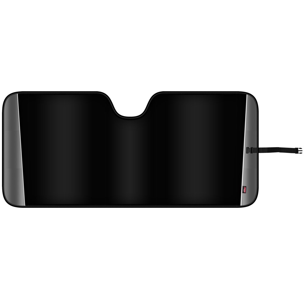 Genuine Dickies Universal Accordion Auto Sunshade, Silver Fiber