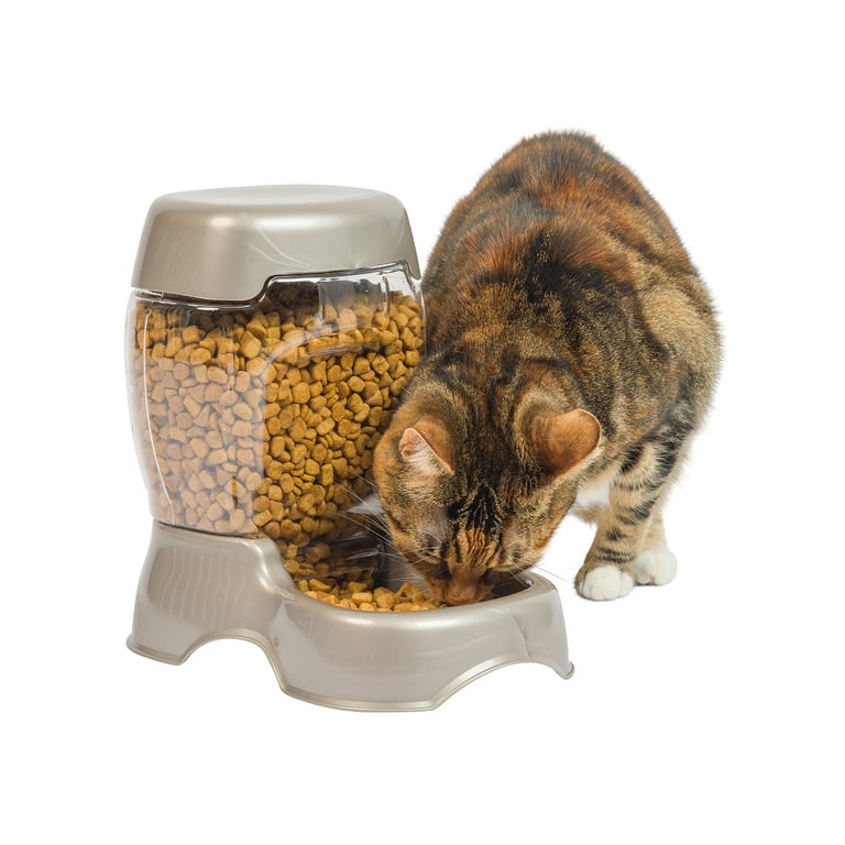 Cat food gravity feeder hot sale