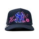 thumbnail image 2 of VAGO Style HORNY Gorra Artesanal Azul Marino Visera Curva, 2 of 5
