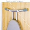 thumbnail image 3 of Foldable Ironing Board Wall Hook Heavy Duty Steel Construction Easy DIY Installation Compact Storage Solution For Home, 3 of 12