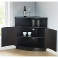 thumbnail image 3 of Furniture of America Dom Buffet d'Angle en Noyer Foncé, 3 of 3