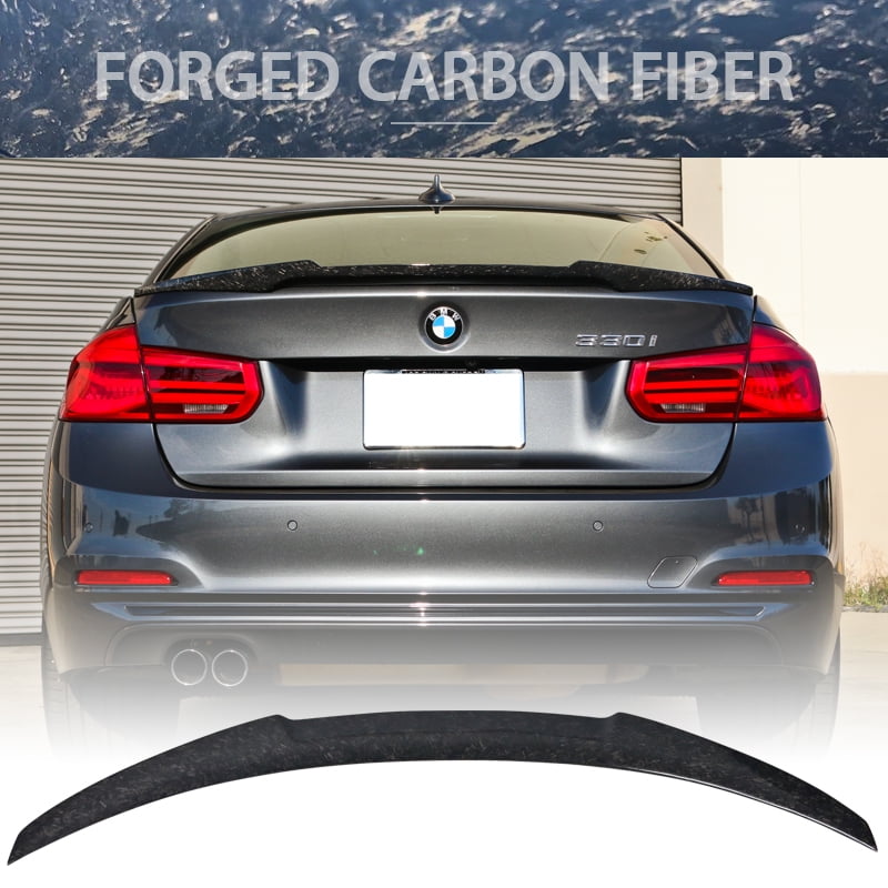 REAL Carbon Fiber Rear Trunk Spoiler P Style For 2012-Up BMW F30 3-Series Sedan