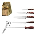 thumbnail image 4 of Lamson Tail-Gater Walnut 4pc BBQ Set w/ Canvas Storage Bag - Fork Tongs & Turner, 4 of 22