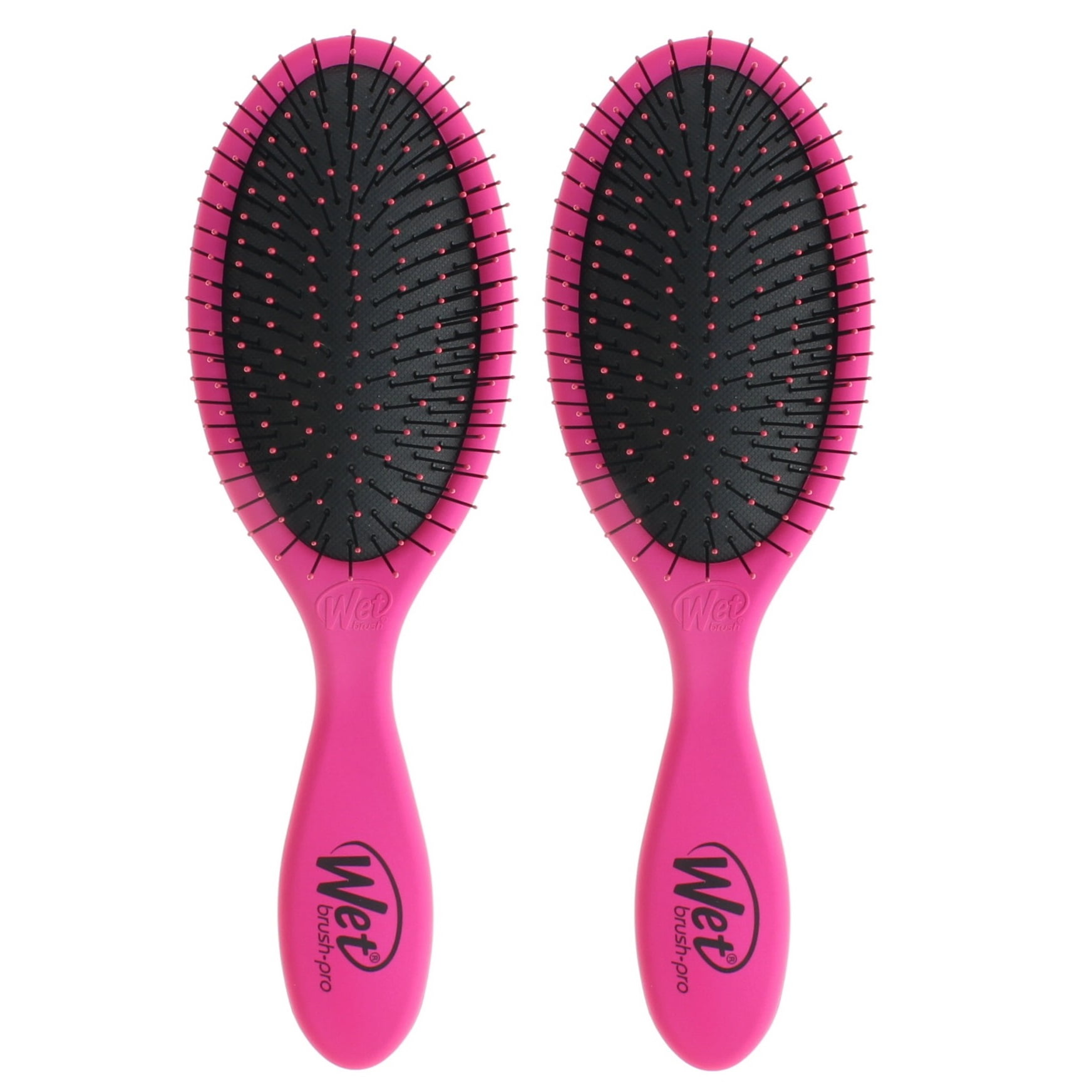 Wet Brush Pro Hair Care Original Detangler Professional Pink (Pack of 2
