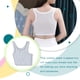 thumbnail image 3 of Qarigey Chaleco de verano para mujer, chalecos moldeadores de Color sólido, camiseta sin mangas para el pecho, camisetas sin mangas transpirables para Prendas para la parte del cuerpo Blanco L Qarigey FS11407-03, 3 of 6