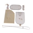 thumbnail image 5 of freneci PU Leather Bag Making Kit DIY Crochet Bag Set for Crossbody Handbag Supplies White, 5 of 8