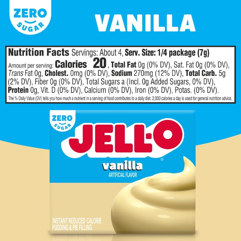 Zero Sugar Cheesecake Instant Pudding Mix Pack Of 3 - Fat Free, Quick & Easy Dessert With Free Wooden Spoon