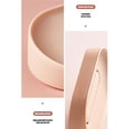 thumbnail image 4 of Yuarrent Soporte de esponja sin perforaciones, bandeja de drenaje de agua, caja de almacenamiento autoadhesiva, organizador de bañera para Juegos de accesorios de baño Rosa, 4 of 6