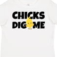 thumbnail image 4 of Inktastic Chicks Dig Me Boys Toddler T-Shirt, 4 of 5