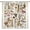Style-7, variant on Mushroom Curtains Valance, Vintage Dragonfly Moth Animal Botanical Print Rustic Woodland Bedroom Living Room Kitchen Valance 54x18in
