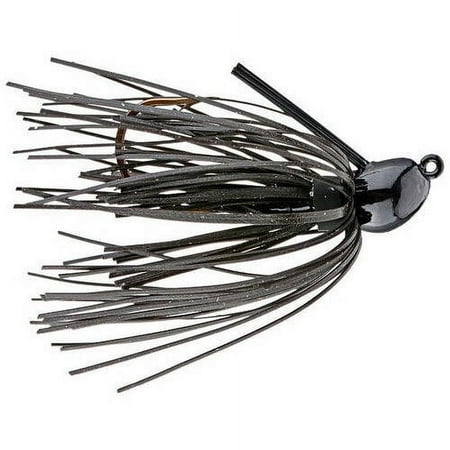 UPC: 0051034134599 | Strike King Bitsy Bug Jig 3/16oz Black
