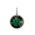 thumbnail image 5 of Guardurnaity Piedra de nacimiento, diamantes de imitación, joyería de moda de cristal, accesorios DIY, colgantes de recuerdo de fiesta para colgar, mujeres, verde oscuro 2piezas Guardurnaity CBP433251, 5 of 5