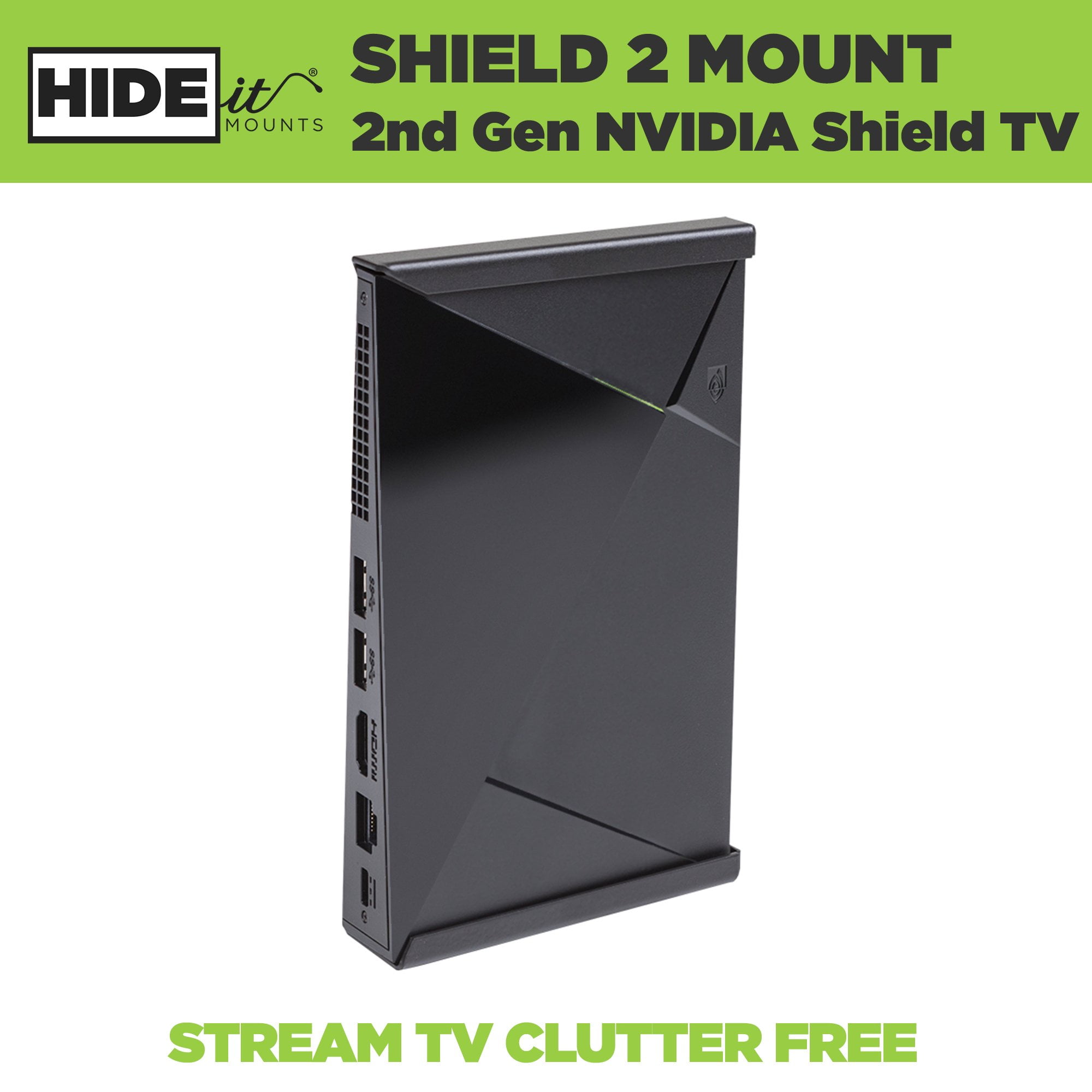 HIDEit Mounts Shield 2 NVIDIA Shield TV Pro Wall Mount for NVIDIA