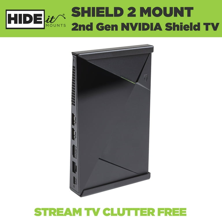 HIDEit Mounts Shield 2 NVIDIA Shield TV Pro Wall Mount for NVIDIA Shield TV  Pro 4K HDR Streaming Media Player 
