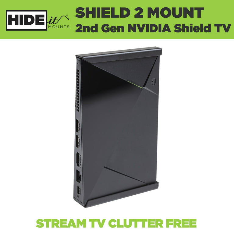 HIDEit Mounts Shield 2 NVIDIA Shield TV Pro Wall Mount for NVIDIA Shield TV  Pro 4K HDR Streaming Media Player 
