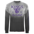 thumbnail image 2 of Unisex Sportiqe Black Sacramento Kings Mohave Sun-Dipped Long Sleeve T-Shirt, 2 of 3