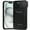 Black, variant on For iPhone 15 Case Rugged Side Grip Sliding Rear Lens Cover + 2 Tempered Glass