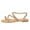 Brown, variant on Anuirheih Women's Shoes Chain Slip-on Slippers Flat Heel Casual Beach Roman Style Sandals Sandals Women (Brown)
