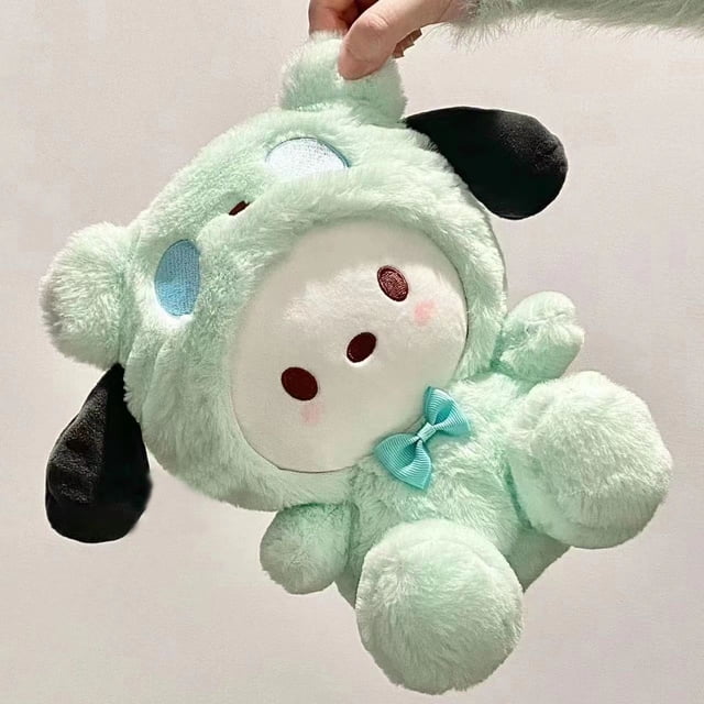 Nuevo lindo peluche de mantequilla Cinnamoroll Kuromi Pochacco original Sanurgente Kawaii juguete de peluche cosplay niños juguetes de regalo de cumpleañoszhangmengyaPochacco+35cm zhangmengya unisex