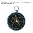 thumbnail image 3 of Uxcell Pocket Compass Survival Sports Navigation Compass with Key Ring Blue, 3 of 6