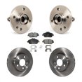 thumbnail image 1 of Transit Auto Front Hub Bearing Assembly Disc Brake Rotors and Semi-Metallic Pads Kit for Car 2014-2015 Mini Cooper 1.6L with 5 Lug Wheels 280mm Diameter Rotor KBB-105199, 1 of 11