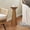 Wood, variant on LUCKYELF Modern Metal Small Drink Martini Table Round Pedestal Side Table Plant Stand for Living Room, Bedroom Small Spaces