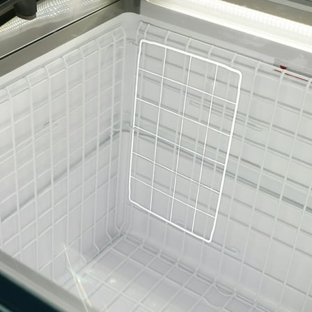 Masteelf  Refrigerator Shelf Separator Fridge Storage Partition White