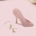 thumbnail image 4 of High Heel Jewelry Display Stand,Stylish Pink High Heel Jewelry Holder,Elegant Resin Organizer for Rings, Necklaces, Earrings,Space-Saving Storage for Vanity, Dresser, 4 of 10
