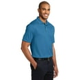 thumbnail image 4 of Port Authority K528 Performance Fine Jacquard Polo, Grey Smoke, 4XL, Mens Polo Shirts, 4 of 6