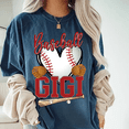 thumbnail image 5 of Baseball Gigi Heart Graphic Tee, 5 of 6