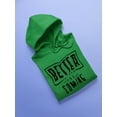 thumbnail image 3 of Better Things Are Coming. Hoodie Men -Image by Shutterstock, Male Small, 3 of 4