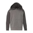 thumbnail image 2 of Fleece Toddler Special Blend Raglan Hooded Pullover Sweatshirt, 2 of 3