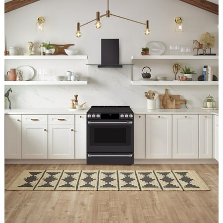 Café - 30" Convertible Range Hood - Matte black
