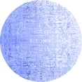 thumbnail image 1 of Ahgly Company Indoor Round Oriental Blue Industrial Area Rugs, 3' Round, 1 of 4