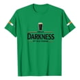 thumbnail image 5 of Youpwaven Men's Hello Darkness My Old Friend T-Shirts Short Sleeve St. Patrick's Day Top, 5 of 5
