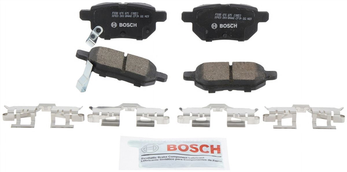 Bosch BC1354 QuietCast Premium Ceramic Disc Brake Pad Set For: Lexus CT200h; Pontiac Vibe; Scion iM, tC, xB; Toyota Corolla, Matrix, Prius, Prius Prime, Yaris, Rear