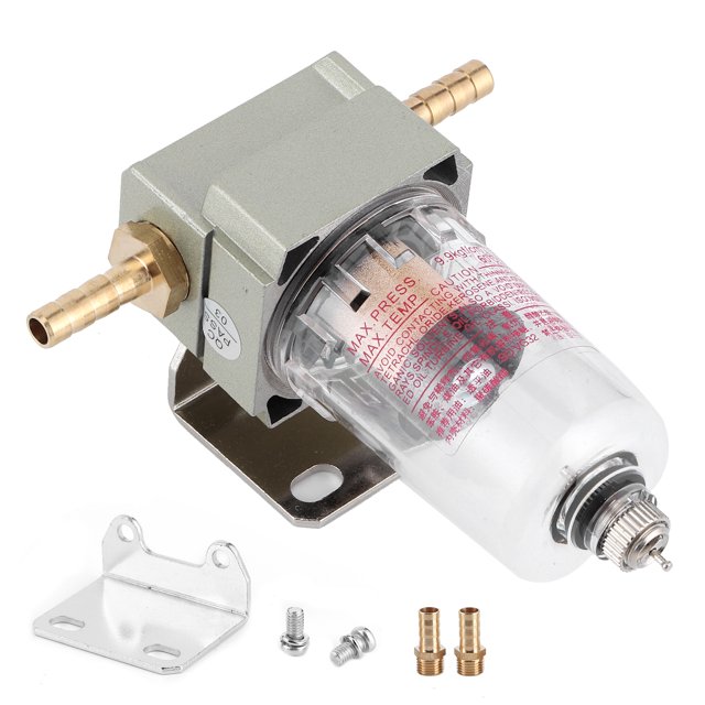 Filtro de aire comprimido separador de agua y aceite duradero, accesorio universal para coche, 10 mm/0,39 pulgadas
