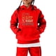 thumbnail image 1 of Gibobby Sudadera con capucha para niños y niñas Regalo deportivo americano para fanáticos del fútbol, sudadera para adolescentes, jugador de Rugby Vintag(Rojo, 5-6 Años), 1 of 3
