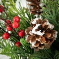 thumbnail image 2 of 16"H Sullivans Pine Filled Ice Skate Decor, Christmas Decor, Multicolored, 2 of 2