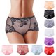 thumbnail image 4 of Gibobby Ropa interior hipster para mujer Braguitas bikini para mujer, cómodas, informales, para mujer, ropa interior encaje Hipster, sin costuras, sexy, cortes altos（Gris， L), 4 of 5