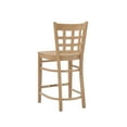 thumbnail image 6 of Linon Neville 24" Natural Indoor Wood Counter Stools, Set of 2, 6 of 14