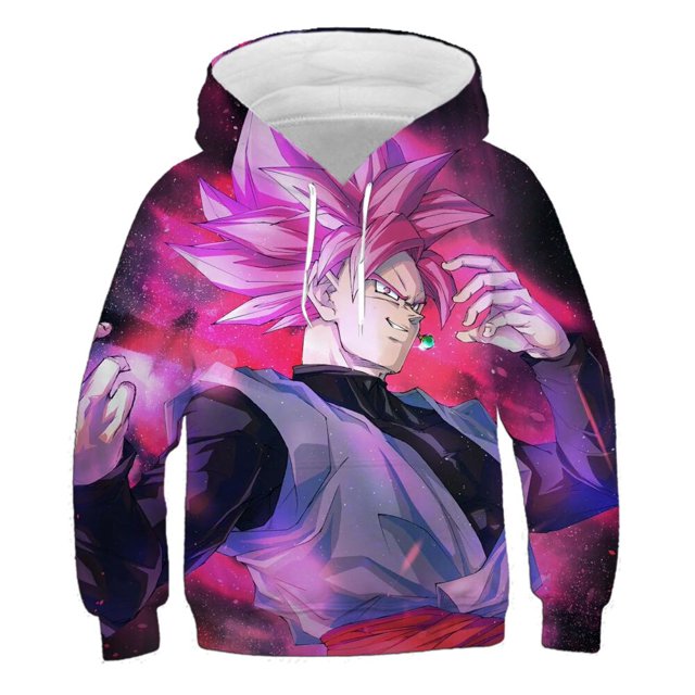 Sudaderas con capucha de Dragon-Ball Z para niños y niñas zhangyuxiang CONDUJO