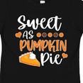 thumbnail image 4 of Inktastic Thanksgiving Sweet as Pumpkin Pie Boys or Girls Toddler T-Shirt, 4 of 5