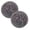 2 Pcs, variant on Steel Wool Scrubber, Stainless Steel Scrubbing Scouring Pad, Stainless Steel Wool Barbecue Grill Cleaning Scrubber Pads, Replacement Steel Wool Brush Head, 1 Pack