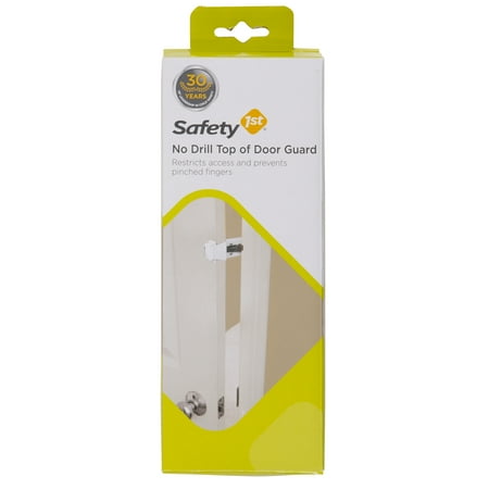 Safety 1st No Drill Top of Door Safety Guard, White