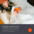 thumbnail image 5 of Layla Down Alternative Comforter | All Season Duvet | Premium Luxury Cotton Hexagon Pattern (Gray, Twin/Twin XL), 5 of 6