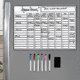 thumbnail image 2 of Magnetic Black Dry Erase Chore Chart For Multiple Kids And Adults: Fridge 17x12" - Responsibility Rewards Black Board For Toddlers Or Teenagers Zfu, 2 of 3