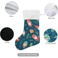 thumbnail image 3 of GZHJMY 2 Pack Christmas Stockings, Christmas Gnome Xmas Stockings and Plush Fur Cuff Stockings Fireplace Decorations for Family Holiday Xmas Party Decorations, 3 of 7