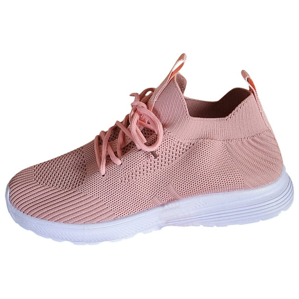 adviicd Womens Walking Sneakers Women's Sneakers Athletic Sport Running  Tennis Walking Shoes Pink,40