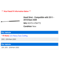 thumbnail image 2 of Hood Strut - Compatible with 2011 - 2018 Ram 2500 2012 2013 2014 2015 2016 2017, 2 of 2